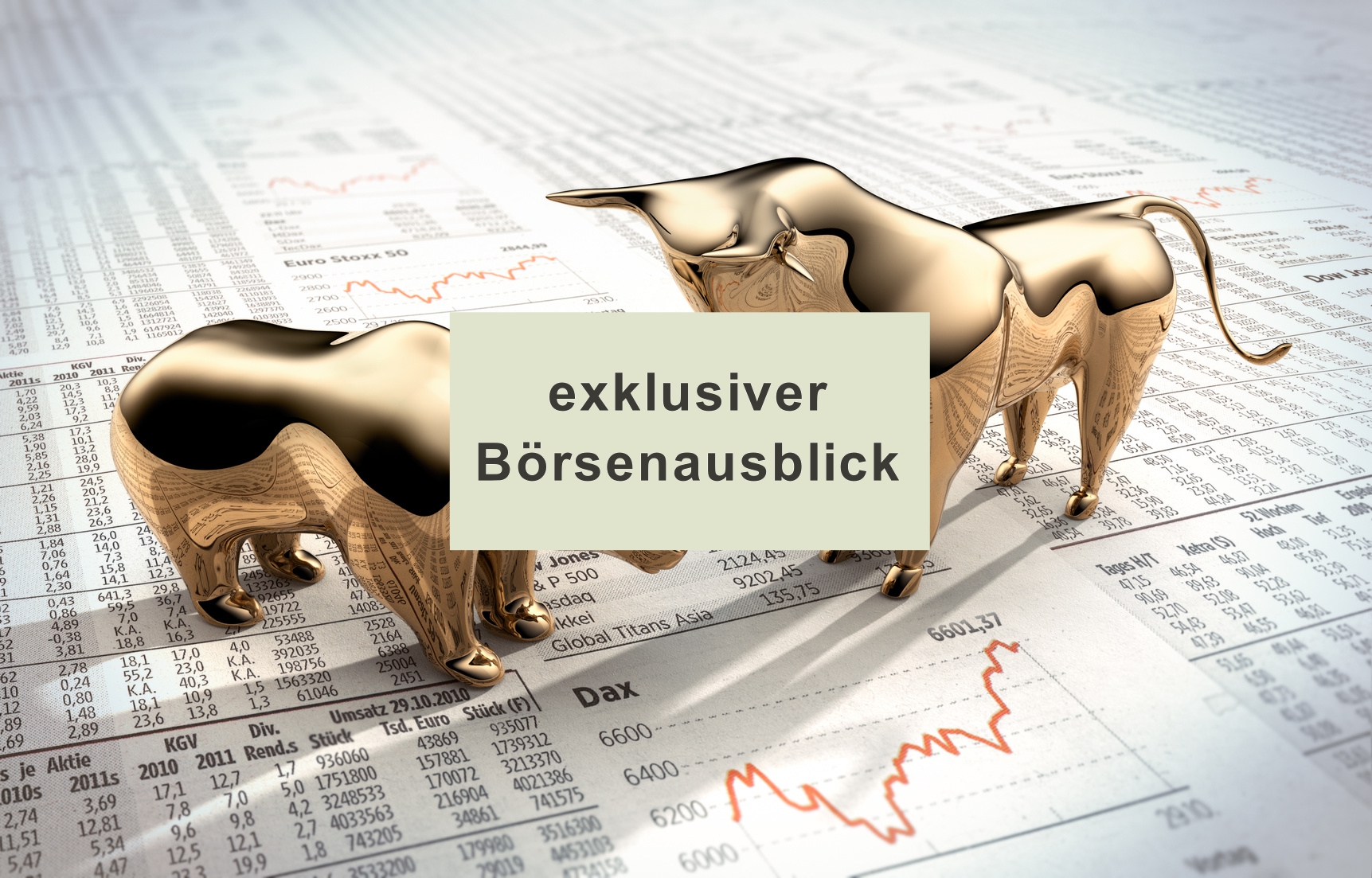 Bulle und Br auf Zeitungsseite